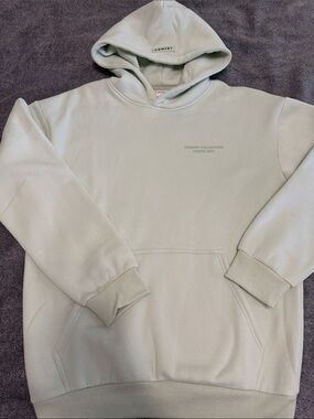 Comfrt Pastel Mint Hooded Sweatshirt